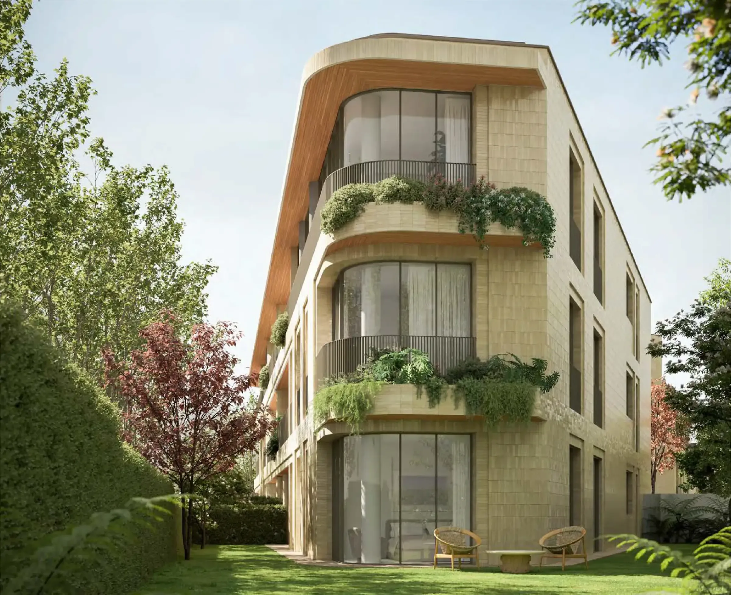 Apartamentos com jardim 7